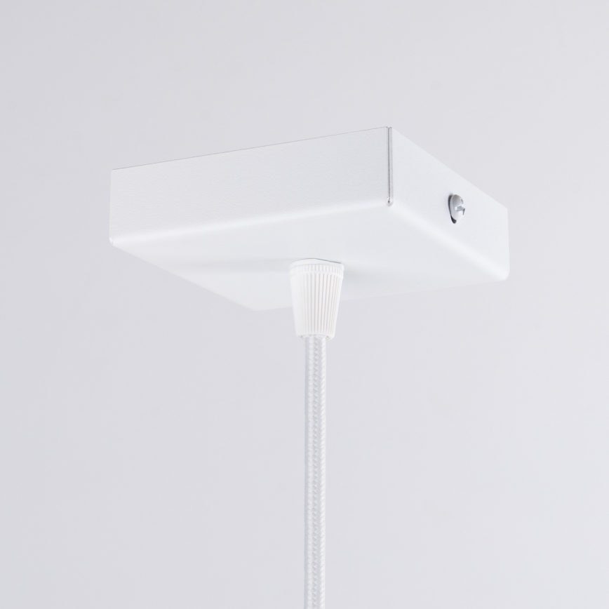 Luster na sajli ARIES 1xE27/15W/230V bukva/bijela