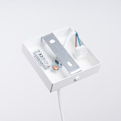 Luster na sajli ARIES 1xE27/15W/230V bukva/bijela