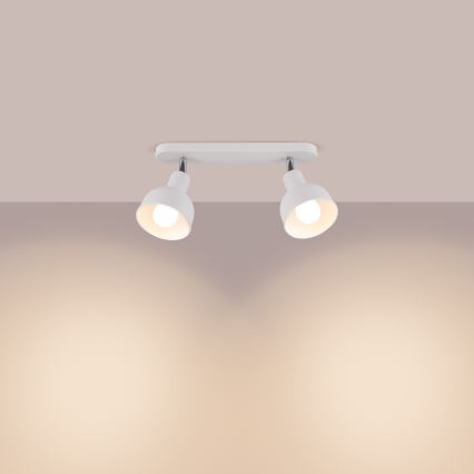 Reflektorska svjetiljka ELBA 2xE27/15W/230V bijela