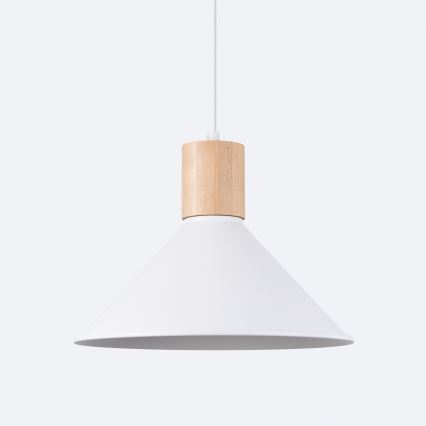 Luster na sajli JAGA 1xE27/15W/230V pr. 30 cm bijela