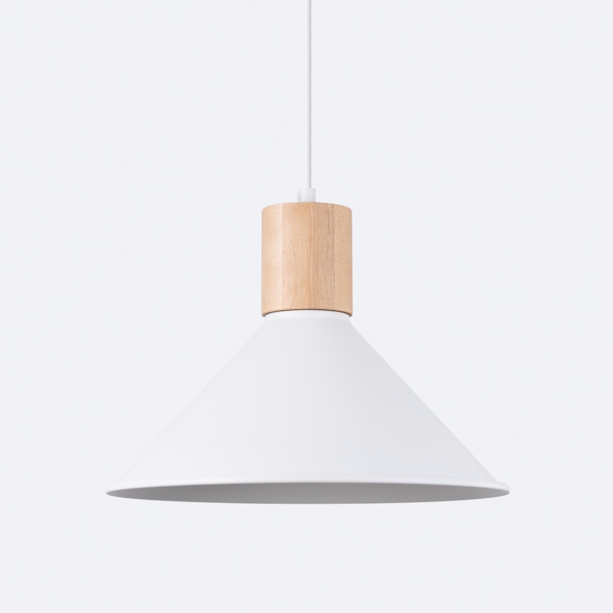 Luster na sajli JAGA 1xE27/15W/230V pr. 30 cm bijela