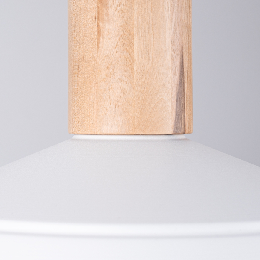 Luster na sajli FANO 1xE27/15W/230V pr. 34 cm bijela