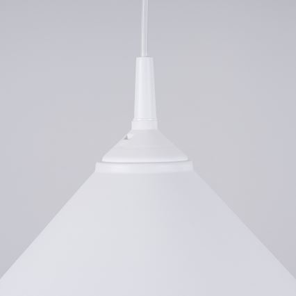 Luster na sajli ZUMA 1xE27/15W/230V pr. 30 cm bijela