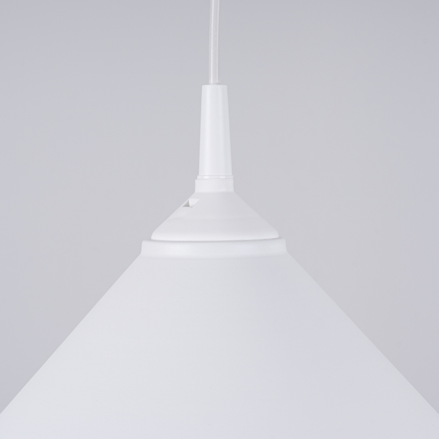 Luster na sajli ZUMA 1xE27/15W/230V pr. 30 cm bijela