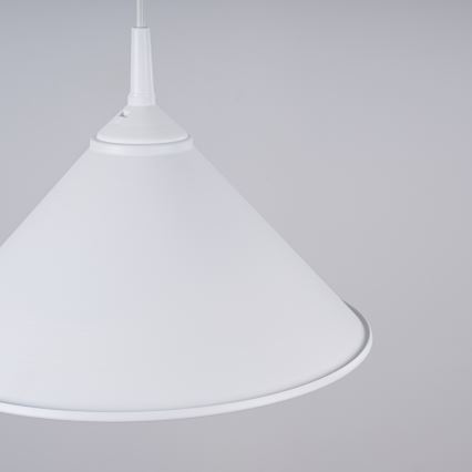 Luster na sajli ZUMA 1xE27/15W/230V pr. 30 cm bijela
