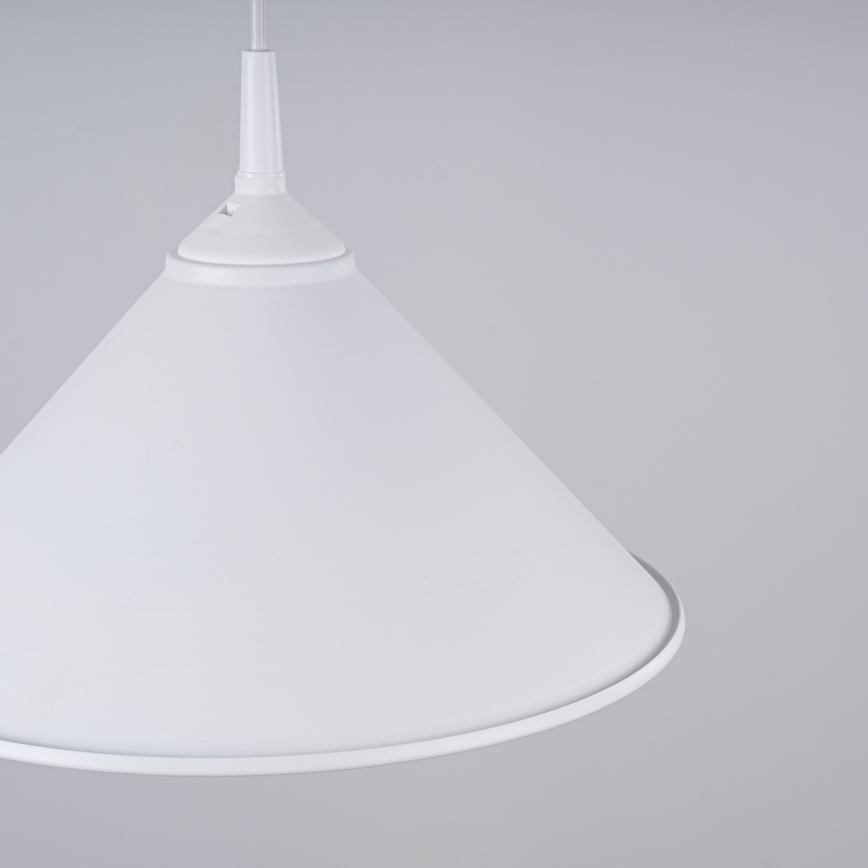 Luster na sajli ZUMA 1xE27/15W/230V pr. 30 cm bijela