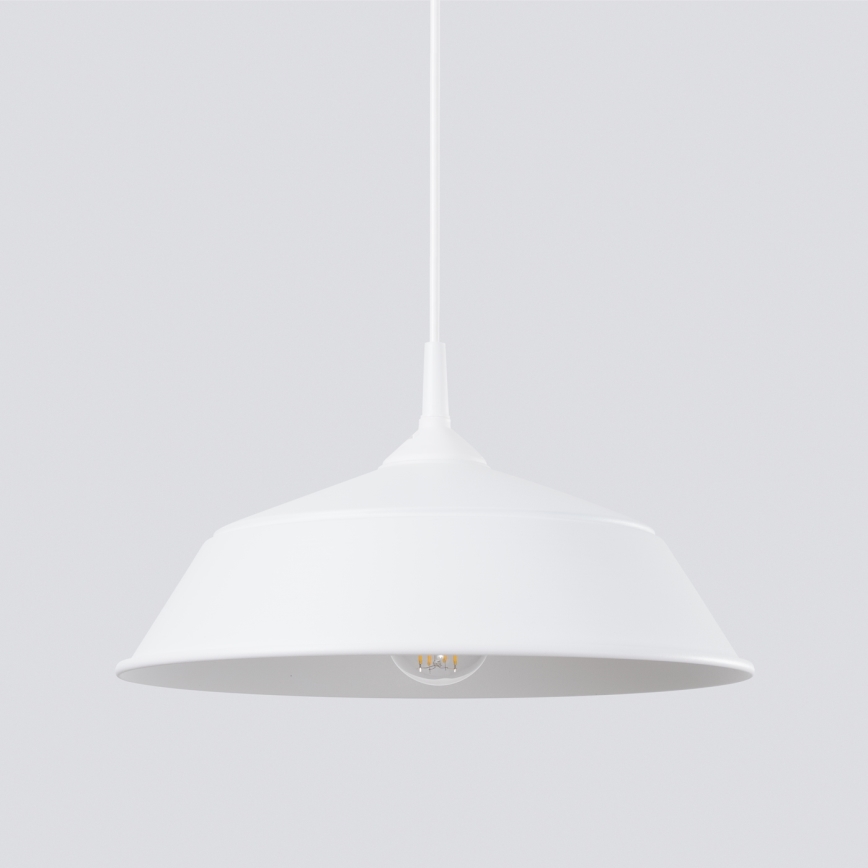 Luster na sajli FRIKA 1xE27/15W/230V pr. 34 cm bijela
