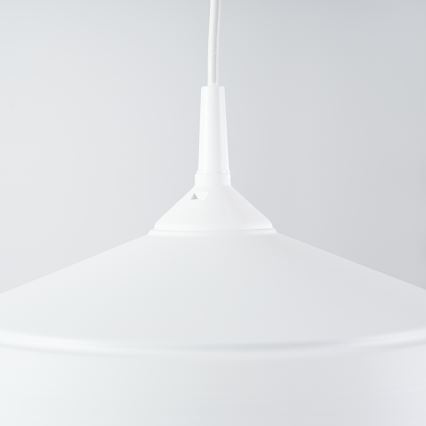 Luster na sajli FRIKA 1xE27/15W/230V pr. 34 cm bijela