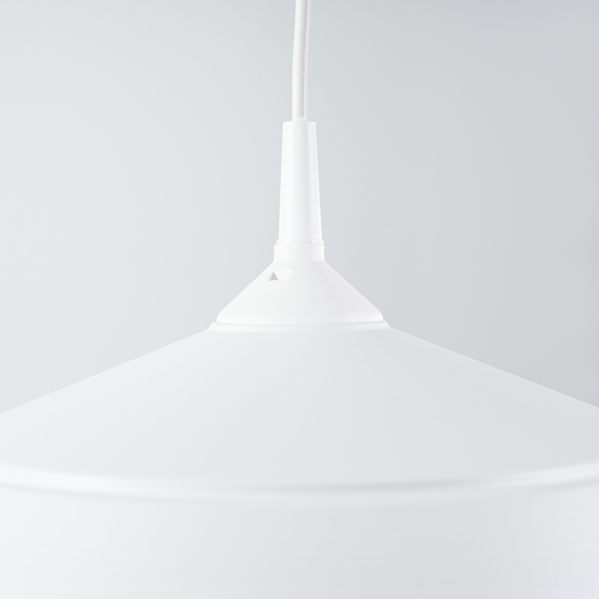 Luster na sajli FRIKA 1xE27/15W/230V pr. 34 cm bijela