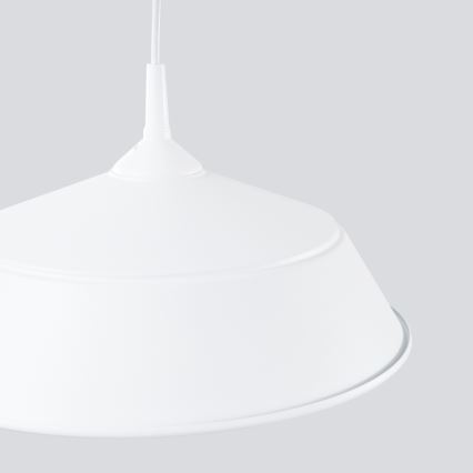 Luster na sajli FRIKA 1xE27/15W/230V pr. 34 cm bijela