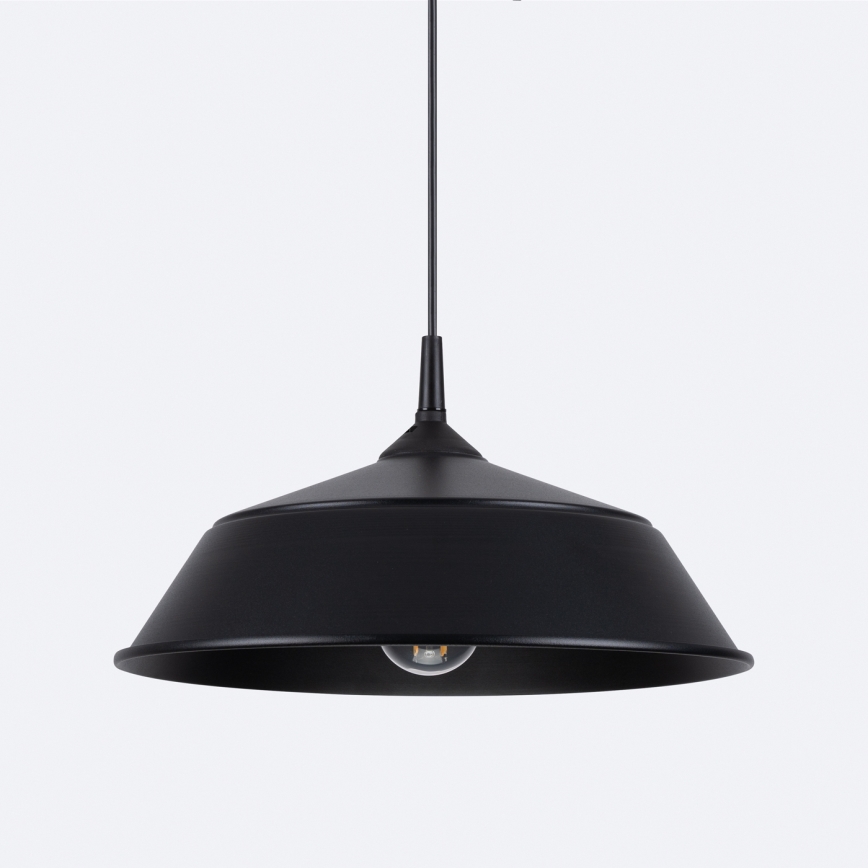 Luster na sajli FRIKA 1xE27/15W/230V pr. 34 cm crna