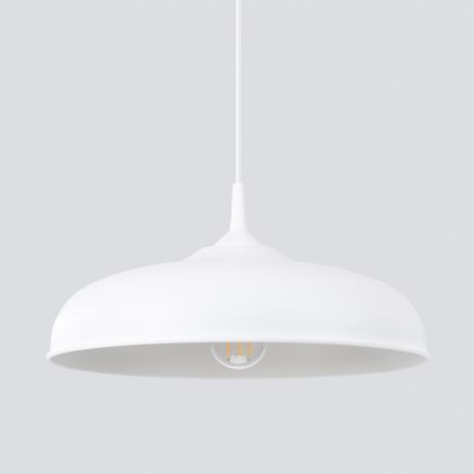 Luster na sajli GINA 1xE27/15W/230V pr. 38 cm bijela
