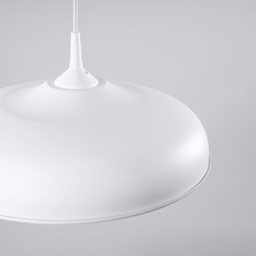 Luster na sajli GINA 1xE27/15W/230V pr. 38 cm bijela