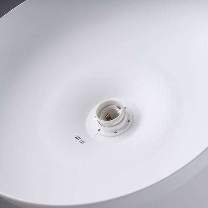 Luster na sajli GINA 1xE27/15W/230V pr. 38 cm bijela
