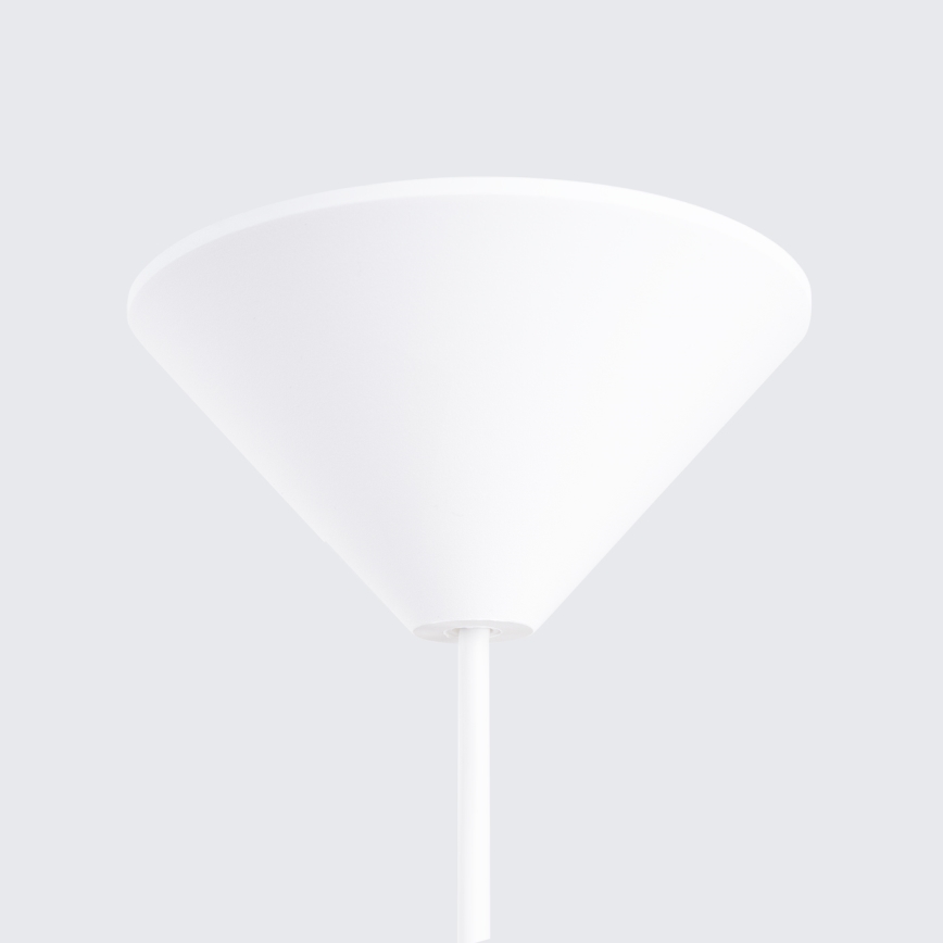 Luster na sajli GINA 1xE27/15W/230V pr. 38 cm bijela