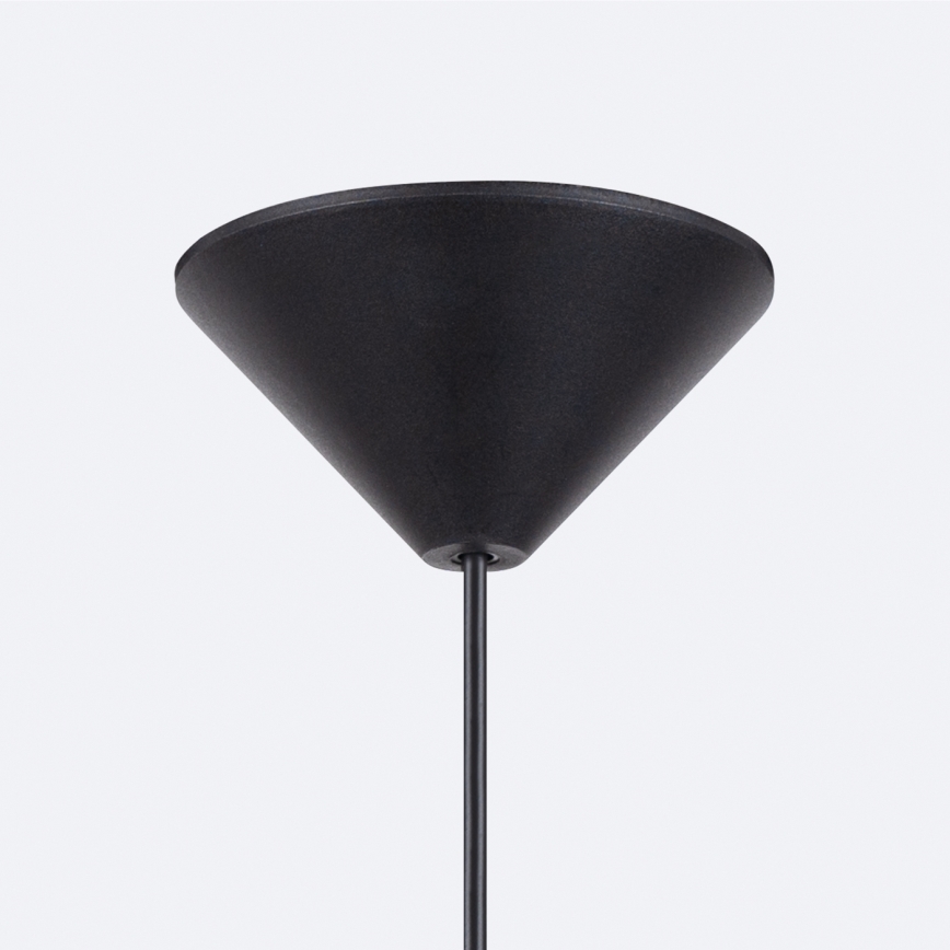 Luster na sajli GINA 1xE27/15W/230V pr. 38 cm crna