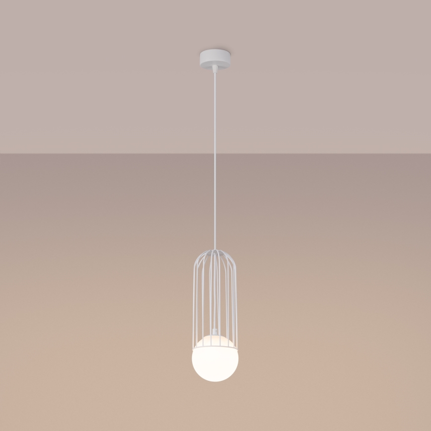 Luster na sajli BRINA 1xG9/8W/230V bijela