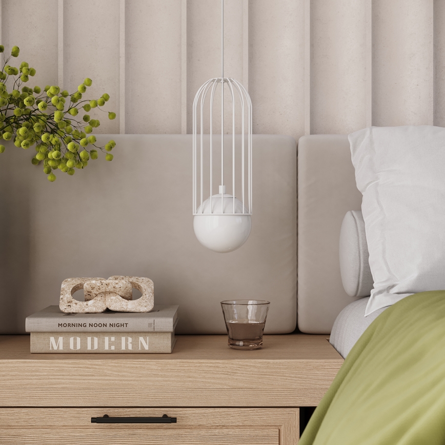 Luster na sajli BRINA 1xG9/8W/230V bijela