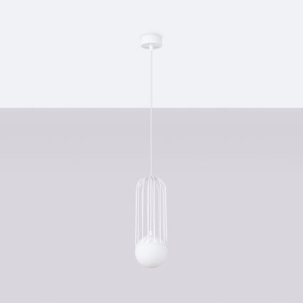 Luster na sajli BRINA 1xG9/8W/230V bijela