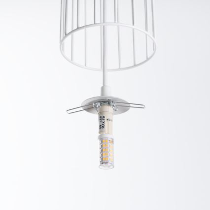 Luster na sajli BRINA 1xG9/8W/230V bijela