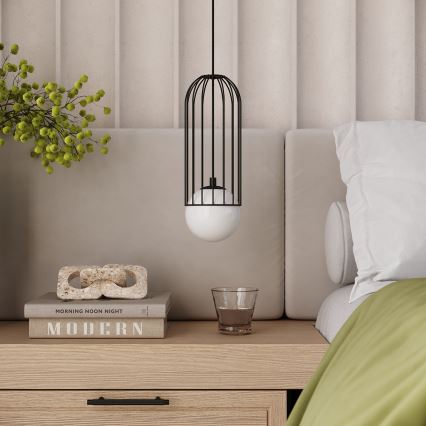 Luster na sajli BRINA 1xG9/8W/230V crna