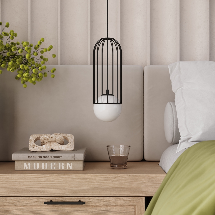 Luster na sajli BRINA 1xG9/8W/230V crna