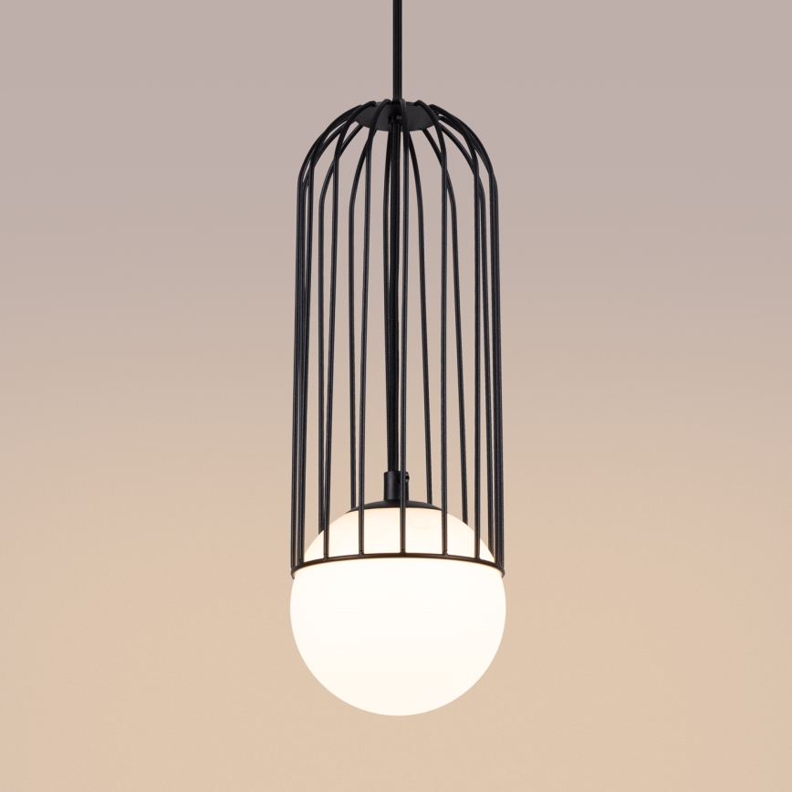 Luster na sajli BRINA 1xG9/8W/230V crna