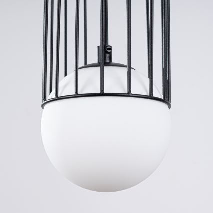 Luster na sajli BRINA 1xG9/8W/230V crna