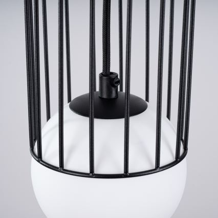 Luster na sajli BRINA 1xG9/8W/230V crna