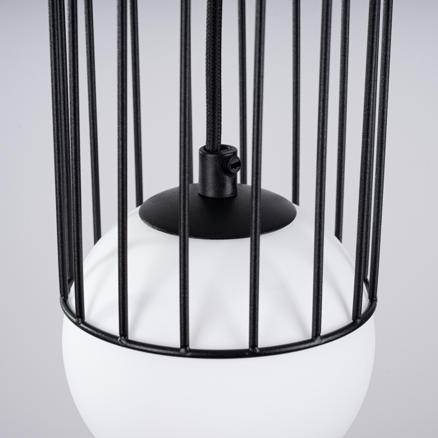Luster na sajli BRINA 1xG9/8W/230V crna