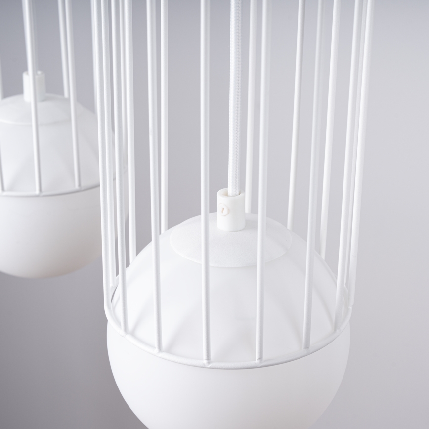 Luster na sajli BRINA 3xG9/8W/230V bijela