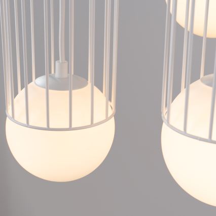 Luster na sajli BRINA 3xG9/8W/230V bijela
