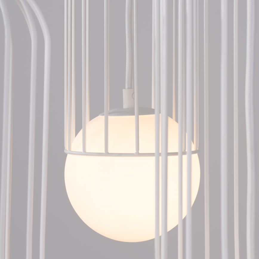 Luster na sajli BRINA 3xG9/8W/230V bijela