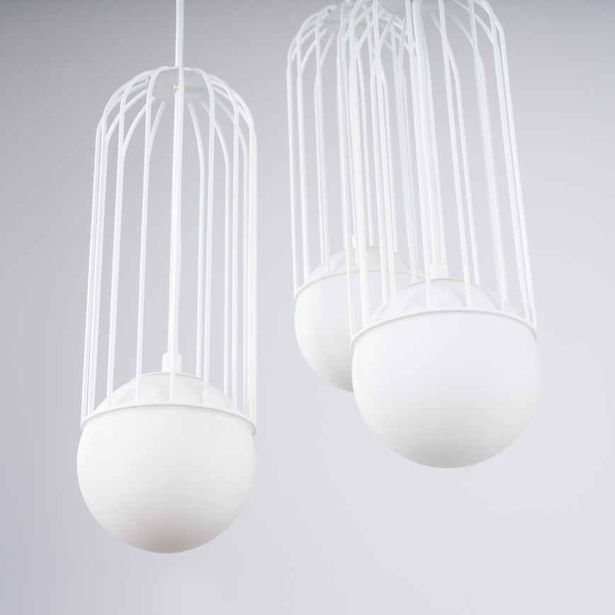 Luster na sajli BRINA 3xG9/8W/230V bijela