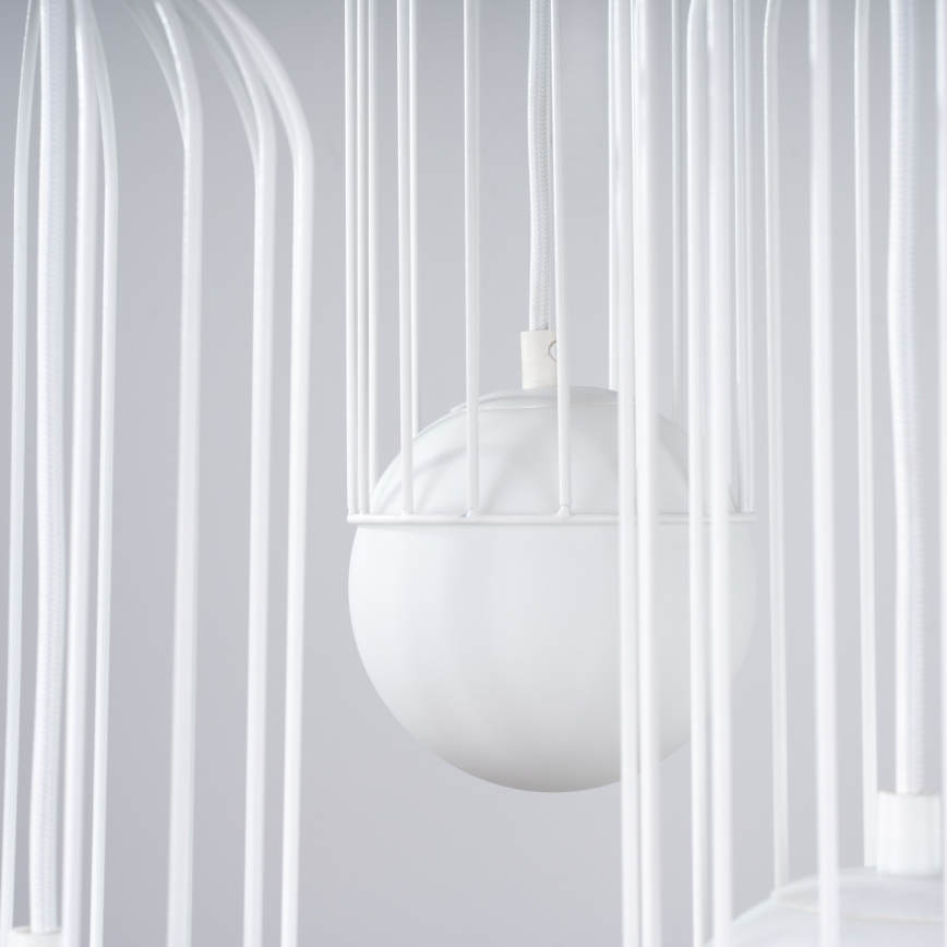 Luster na sajli BRINA 3xG9/8W/230V bijela