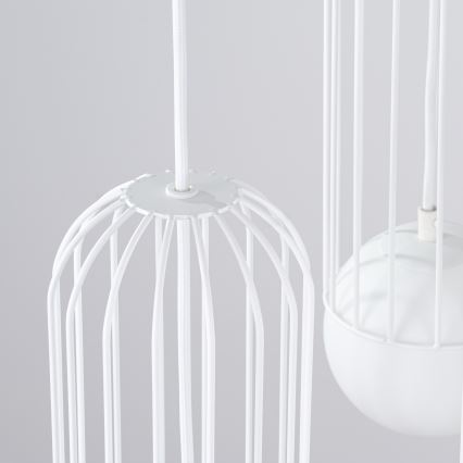 Luster na sajli BRINA 3xG9/8W/230V bijela