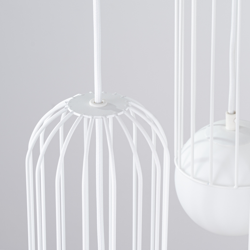 Luster na sajli BRINA 3xG9/8W/230V bijela