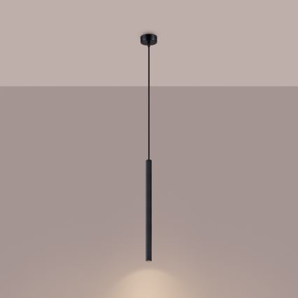 Luster na sajli ARCHE 1xG9/8W/230V crna