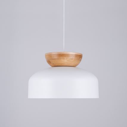 Luster na sajli MARION 1xE27/15W/230V pr. 29,5 cm bijela