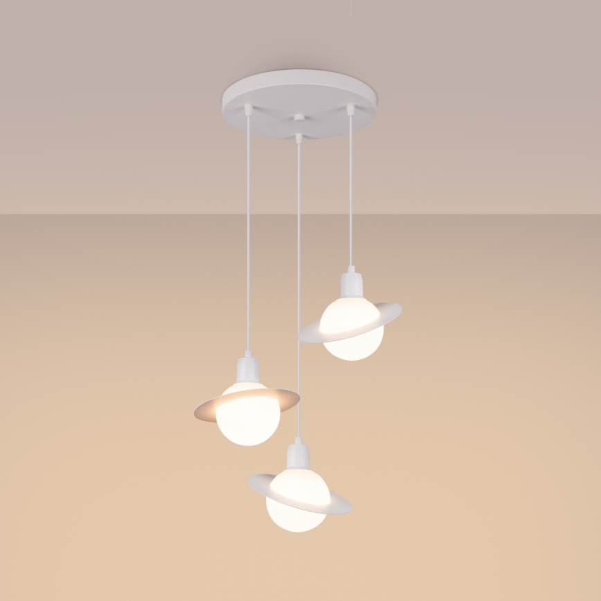Luster na sajli HYPERION 3xG9/8W/230V bijela