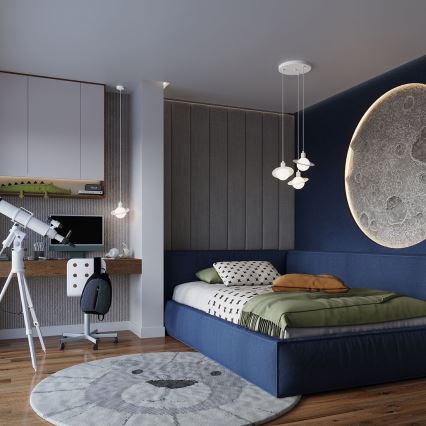 Luster na sajli HYPERION 3xG9/8W/230V bijela