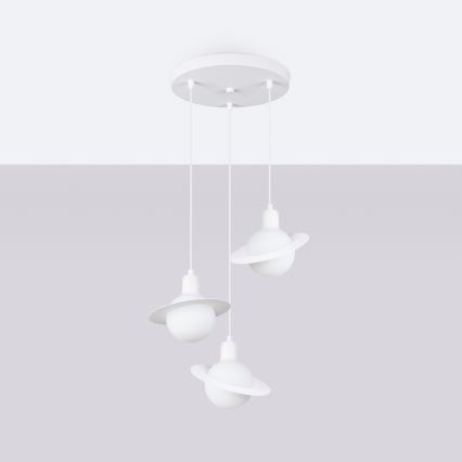 Luster na sajli HYPERION 3xG9/8W/230V bijela