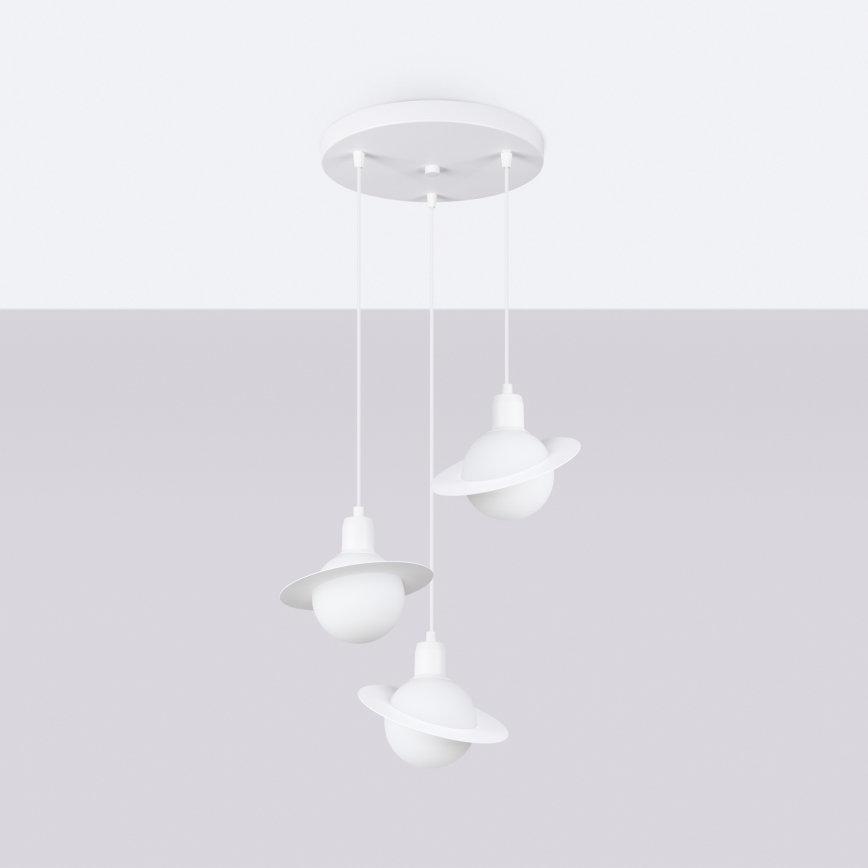 Luster na sajli HYPERION 3xG9/8W/230V bijela