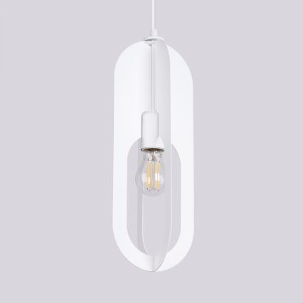 Luster na sajli NICUS 1xE27/15W/230V bijela
