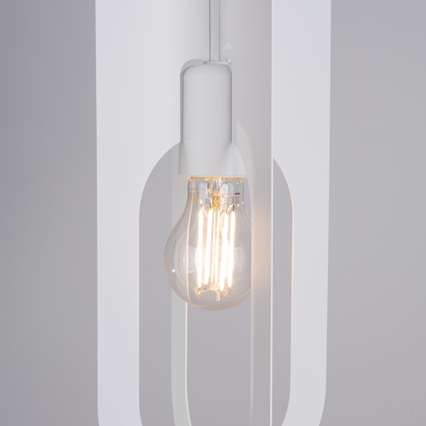 Luster na sajli NICUS 1xE27/15W/230V bijela