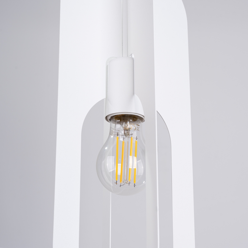 Luster na sajli NICUS 1xE27/15W/230V bijela