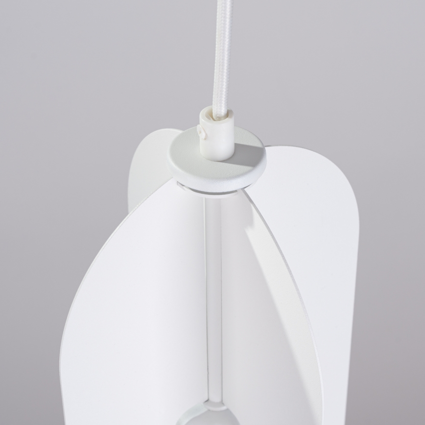 Luster na sajli NICUS 1xE27/15W/230V bijela