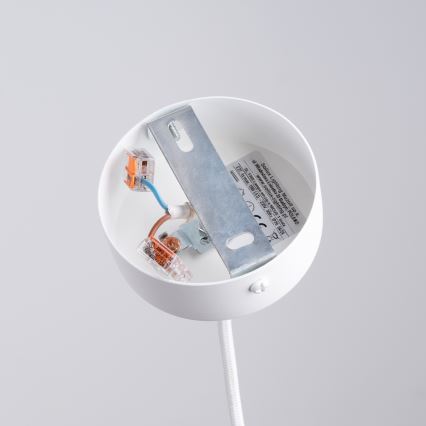Luster na sajli NICUS 1xE27/15W/230V bijela