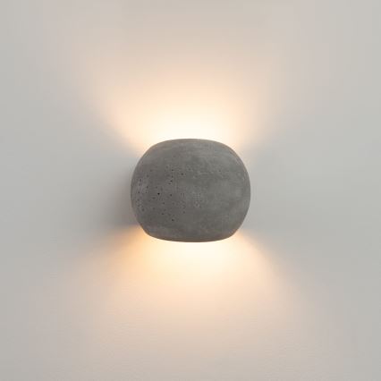 Zidna svjetiljka GLOBE 2xG9/8W/230V beton/siva