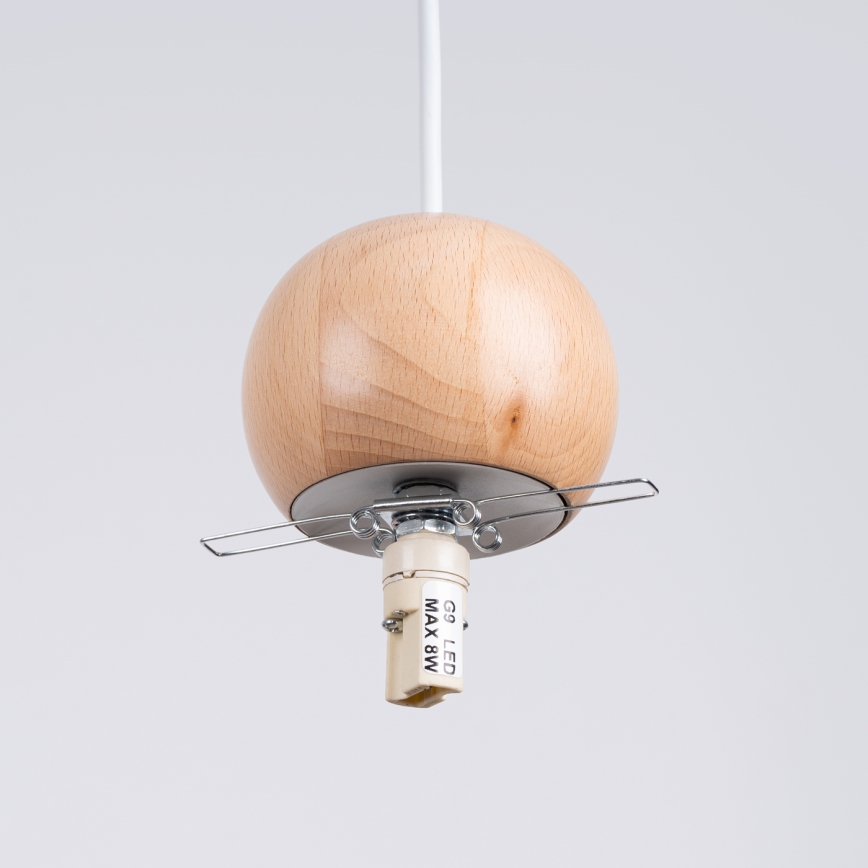 Luster na sajli PEKKA 3xG9/8W/230V bijela